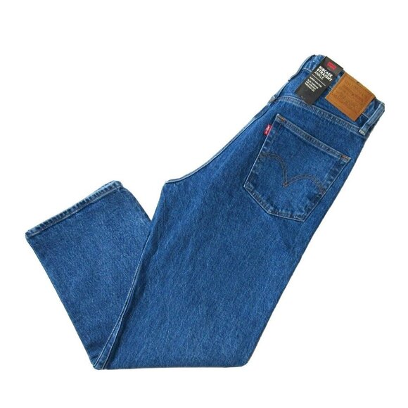 NWT Levi's Ribcage Straight Ankle in Georgie Super High Rise Crop Jeans 29 - Picture 5 of 5